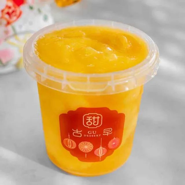 Orange slush fruit tea